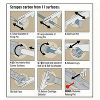 Thumbnail for BattleGear™ – AR-15 BCG Carbon Scraper – Bolt Cleaning Kit for .223/5.56