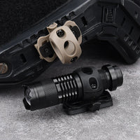 Thumbnail for FieldLux Tactical Helmet Light - Strobing LED Scout Light for FAST Helmet Rail
