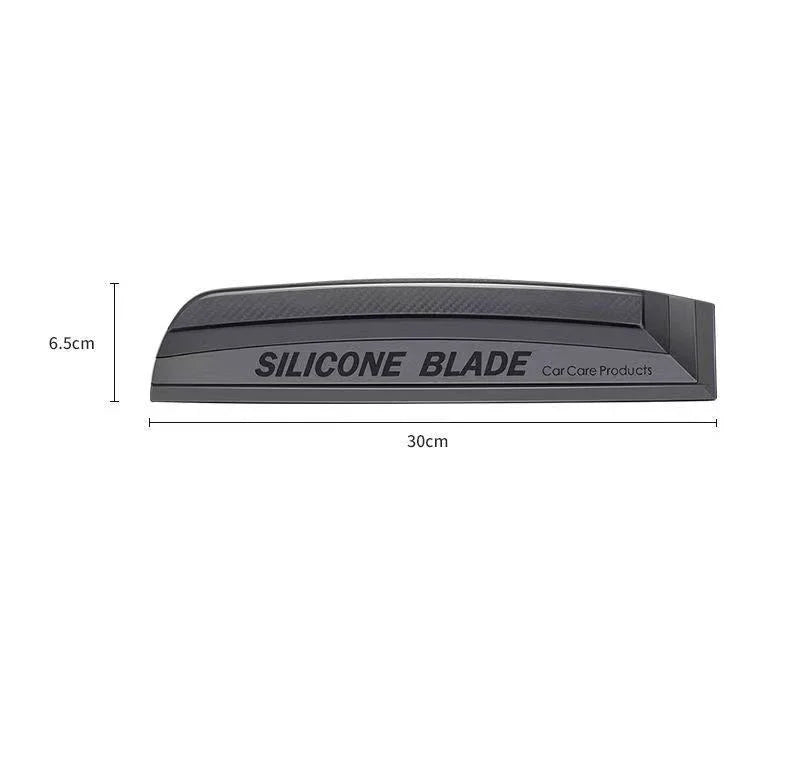 BattleGear™ Silicone Field Squeegee - Non-Scratch Vehicle Glass & Wrap Scraper