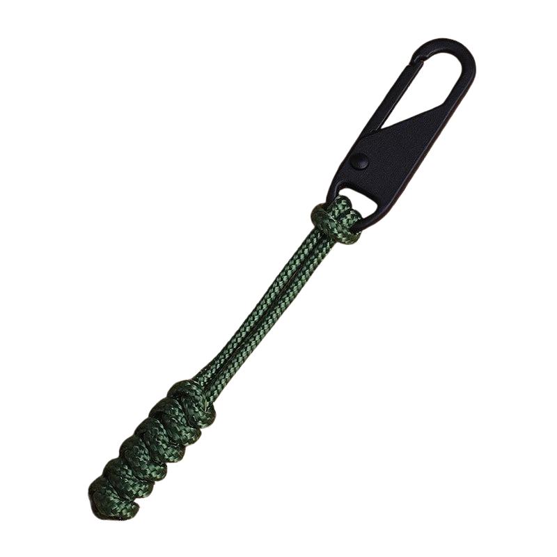 QuickPull™ Zipper Tabs – Tactical Paracord Extensions with Clip (5-Pack)