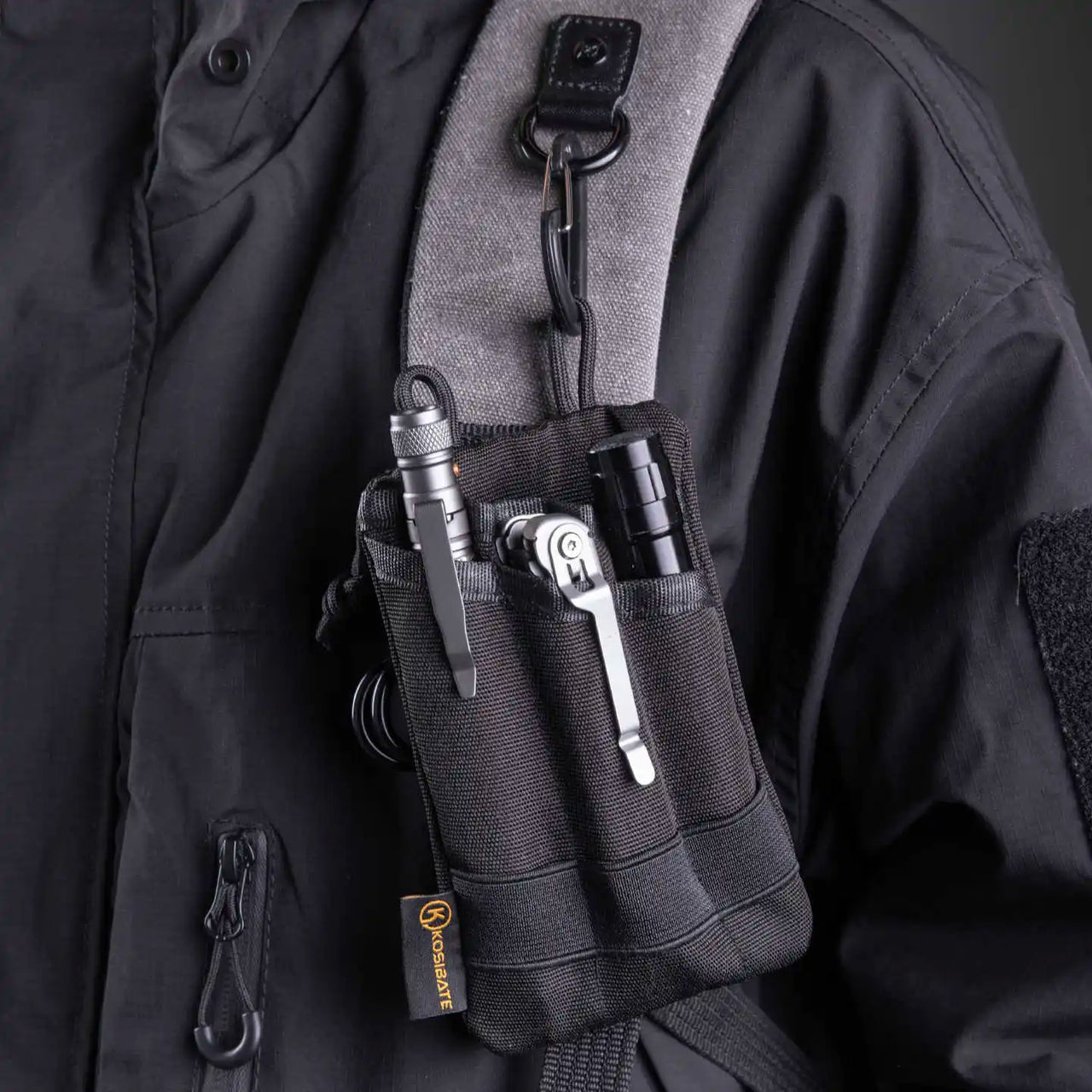 BattleGear EDC MOLLE Utility Pouch compact tactical wallet and belt organizer