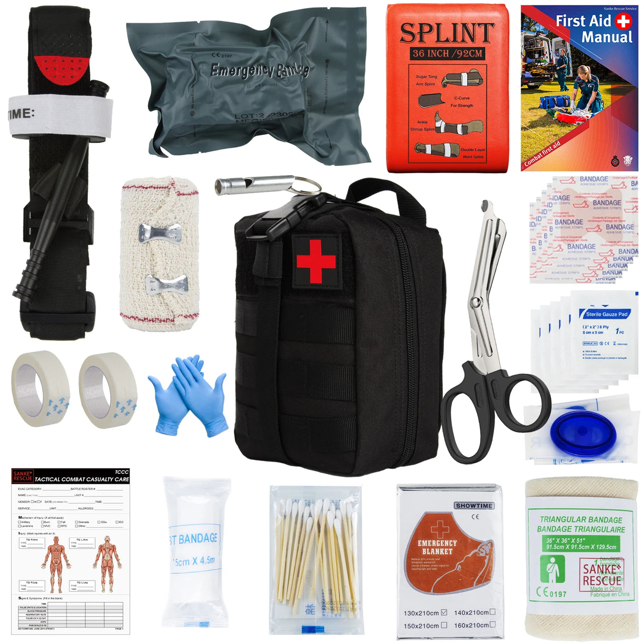 Military IFAK Tactical First Aid Kit – Survival &amp; Emergency Gear