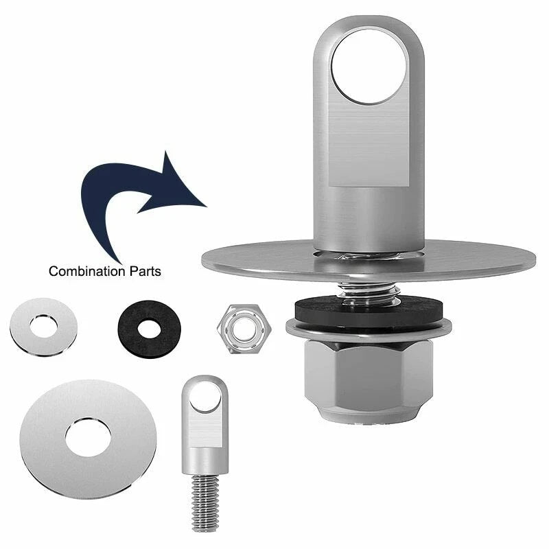 BattleGear™ – 50 Cal Ammo Box Can Steel Gun Lock Hardware Kit