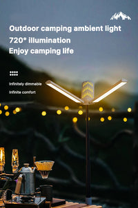Thumbnail for FieldLux™ Telescopic Camp Lantern - 8000mAh Power Bank & Tripod Light