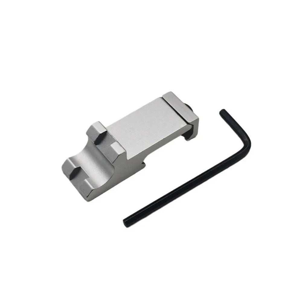 BattleGear™ – 45° Offset Picatinny Rail Side Adapter – Flashlight & Accessory Mount