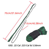 Thumbnail for BattleGear™ – Tactical Gun Bore Rope Brush Cleaner - Multi-Caliber Rifle Barrel Cleaning