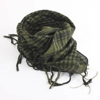 Thumbnail for BattleGear™ Tactical Plaid Shemagh Scarf - Lightweight Breathable Army Scarf for Men & Women