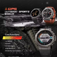 Thumbnail for UltraRecon™ Tactical GPS Smartwatch 5ATM Dual-Band