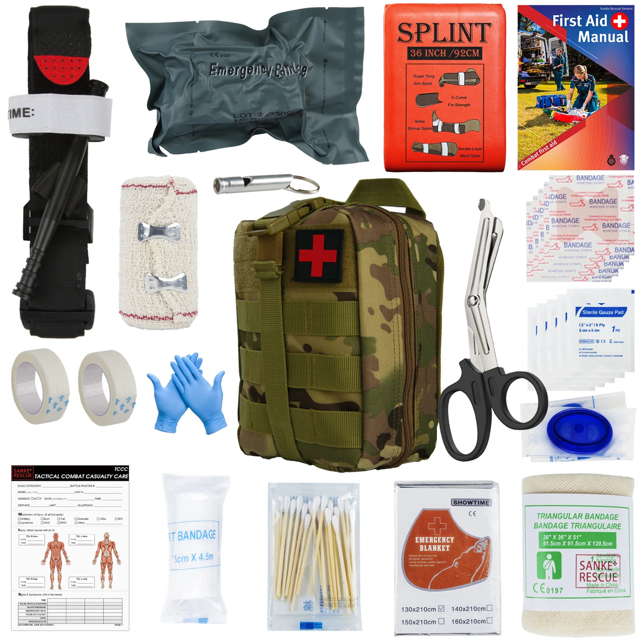 Military IFAK Tactical First Aid Kit – Survival &amp; Emergency Gear