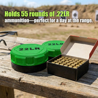 Thumbnail for BattleGear™ Mini .22LR Ammunition Storage Box – Compact Secure Screw-Lid Case