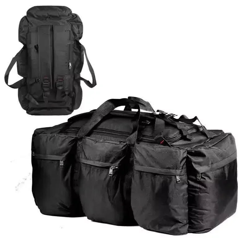 M.O.S. Gear™ - 100L Tactical Expedition Duffel Backpack - Carry-On Travel Bag