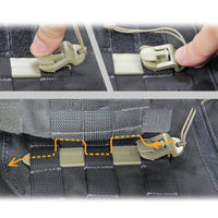 Thumbnail for BattleGear™ MOLLE Quick Release Clip - Tactical PALS Fastener
