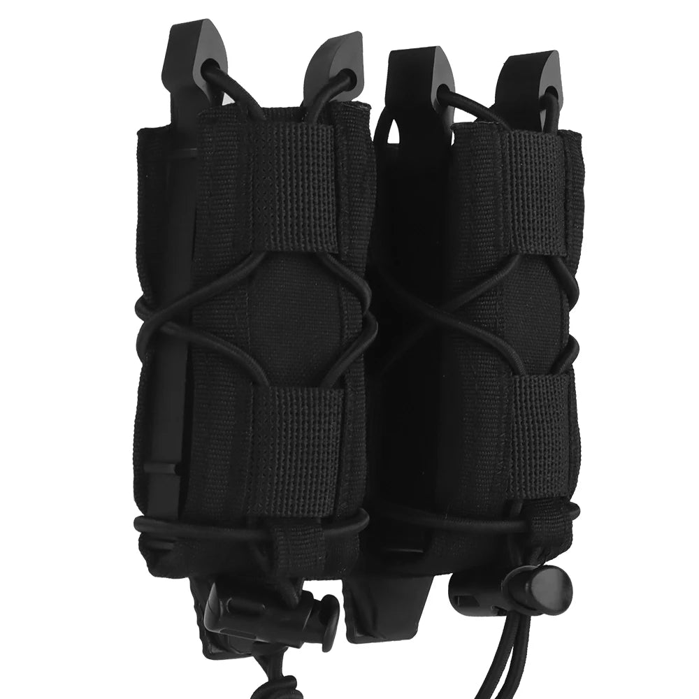 Tactical MOLLE Double Mag Pouch – Universal Magazine Pouch