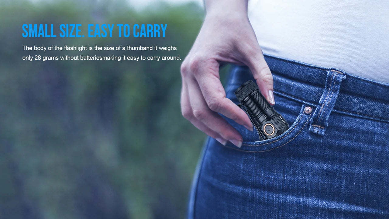 Trustfire™ Micro EDC Flashlight – 1000 Lumen Rechargeable Magnetic Mini Torch