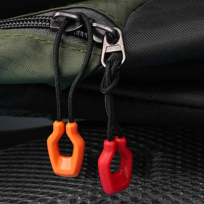 BattleGear™ glow zipper pulls for bags, tents, jackets, and tactical gear