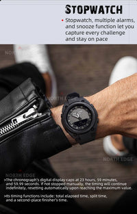Thumbnail for TacTime™ - Fortress Digital Field Watch - 50M Waterproof Outdoor Sports Timer