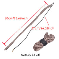 Thumbnail for BattleGear™ – Tactical Gun Bore Rope Brush Cleaner - Multi-Caliber Rifle Barrel Cleaning