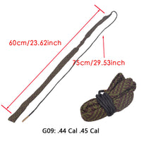 Thumbnail for BattleGear™ – Tactical Gun Bore Rope Brush Cleaner - Multi-Caliber Rifle Barrel Cleaning