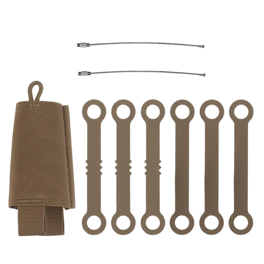 Chem Light Pouch with Carabiner Clip – 6-Pack Chemlight Pouch