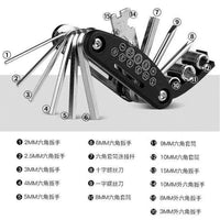 Thumbnail for BattleGear™ – 16-in-1 Rotating Socket Wrench Set – Stainless Steel Multi-Tool for Home & Field Repairs