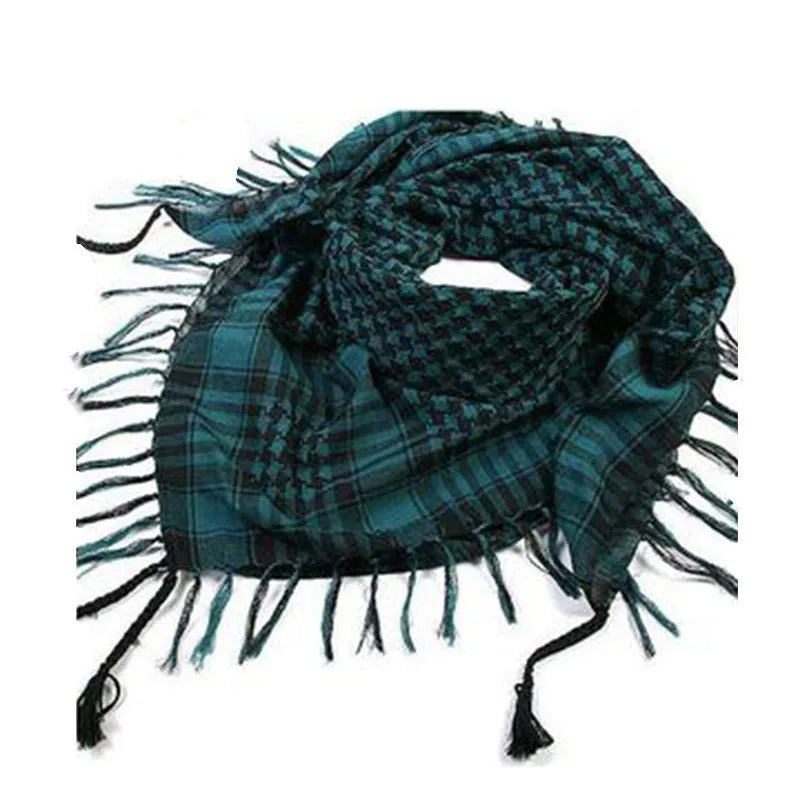 BattleGear™ Tactical Plaid Shemagh Scarf - Lightweight Breathable Army Scarf for Men & Women
