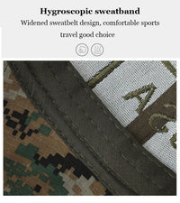 Thumbnail for American Flag Adjustable Camouflage Hat