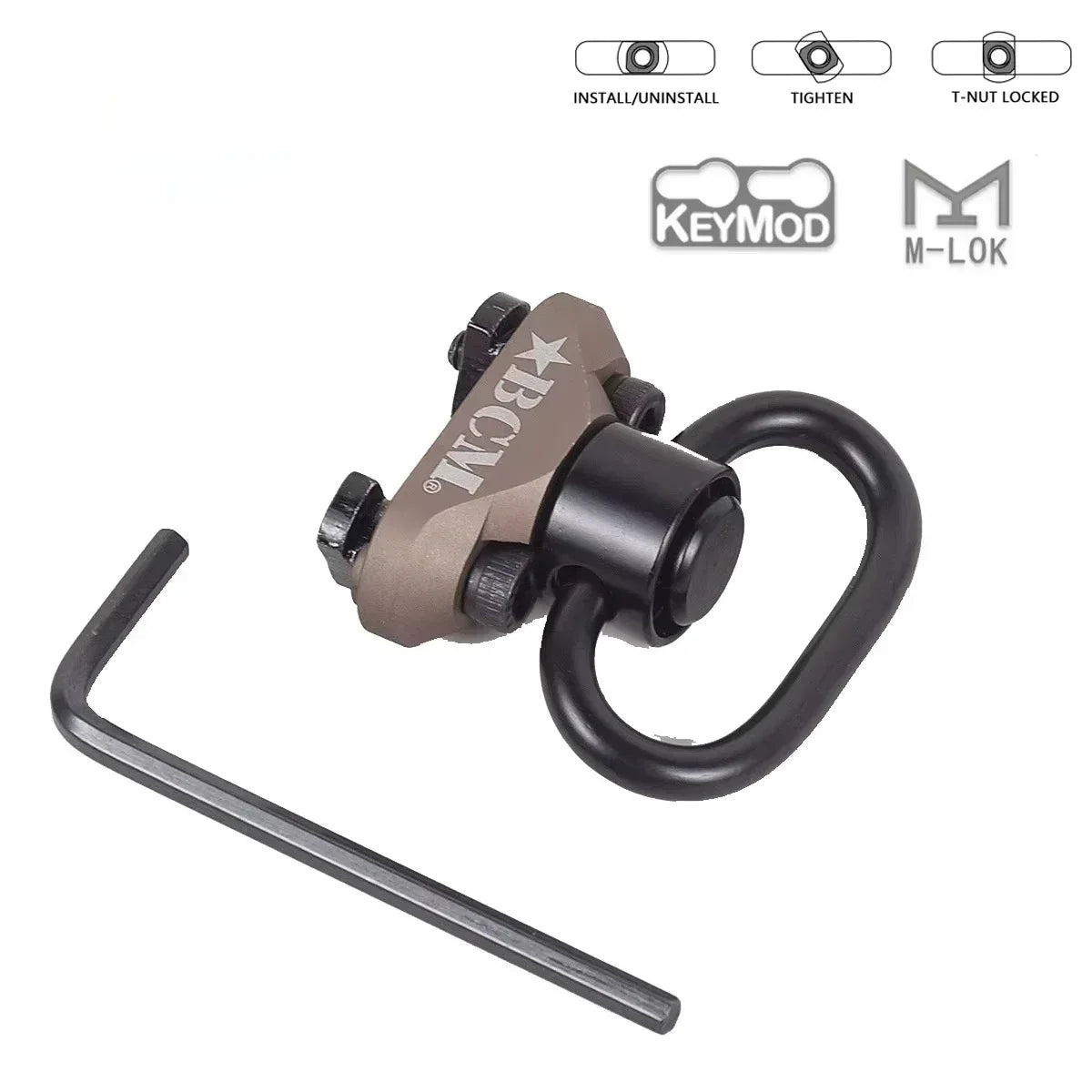 Ranger™ MLOK Sling Swivel Mount Adapter