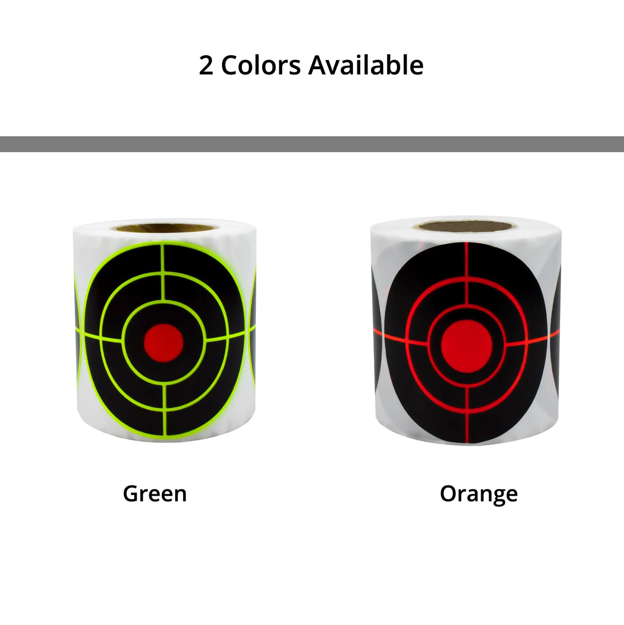BattleGear™ – Self Adhesive Shooting Target Stickers - 200 Pcs Splatter Reactive Training