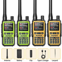 Thumbnail for TacticalCom™ Pro-5R Mini Ham Radio - 4-Pack Bluetooth Walkie Talkies