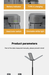 Thumbnail for FieldLux™ Telescopic Camp Lantern - 8000mAh Power Bank & Tripod Light