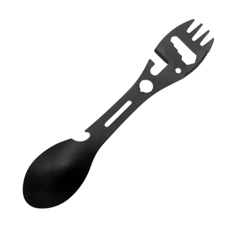 BattleGear™ Portable Outdoor Fork & Spoon Set - Lightweight Survival Eating Tool