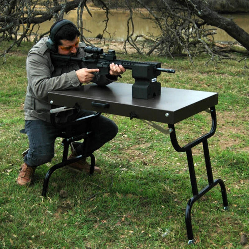 TacSight™ X-Block Tactical Bipod Shooting Rest - Lightweight Firearm Stabilizer