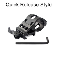 Thumbnail for TacSight™ Quick Release Offset Flashlight Mount - 25.4mm Picatinny Rail