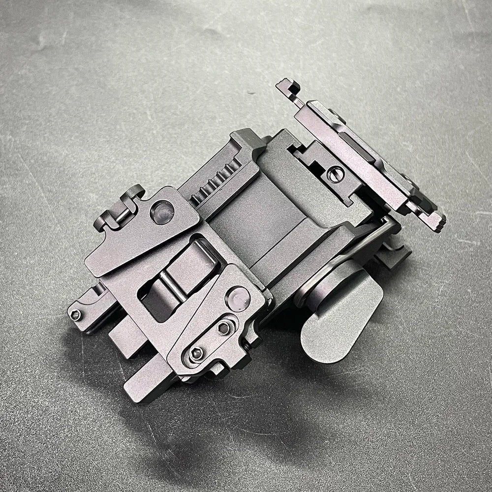 BattleGear™ – Low Profile NVG Helmet Mount – Flip-Up Dovetail Bracket