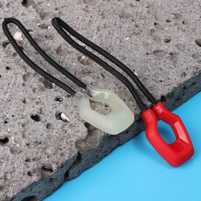 BattleGear™ glow zipper pulls for bags, tents, jackets, and tactical gear