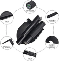 Thumbnail for Tactical Folding Shovel – Military Entrenching Tool with Pouch