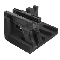 Thumbnail for BattleGear™ 4-Slot Pistol Holder Rack - EVA Foam Gun Safe Organizer