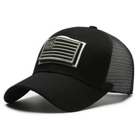 Thumbnail for American Flag Adjustable Camouflage Hat
