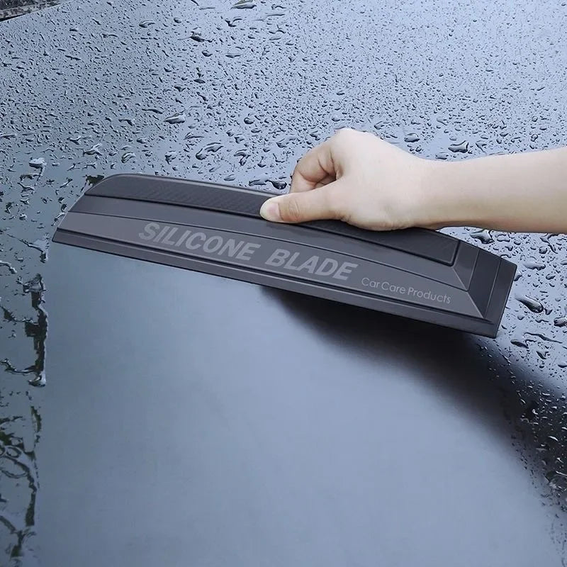 BattleGear™ Silicone Field Squeegee - Non-Scratch Vehicle Glass & Wrap Scraper