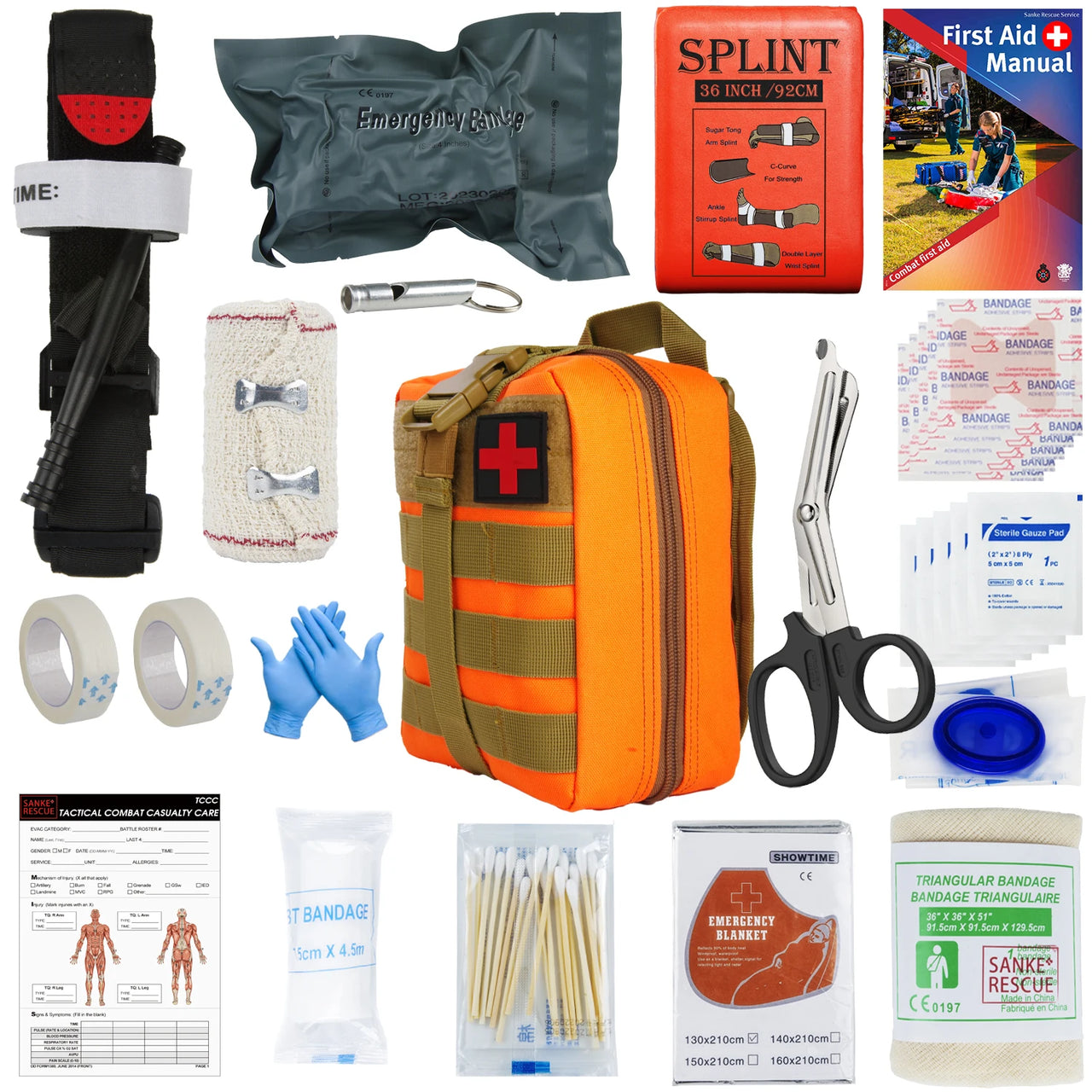 Military IFAK Tactical First Aid Kit – Survival &amp; Emergency Gear