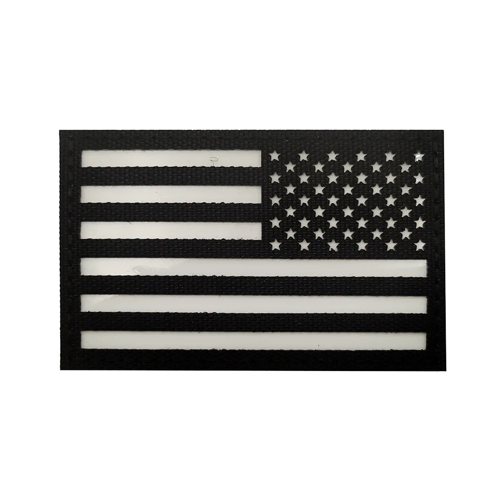 IR Tactical Flag Patch – Infrared U.S. Reflective Patch