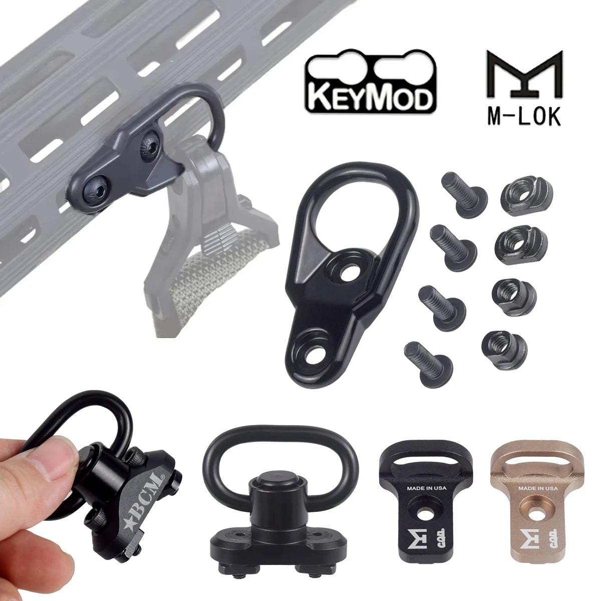 Ranger™ MLOK Sling Swivel Mount Adapter