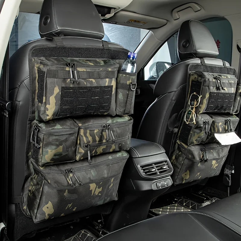 BattleGear™ Tactical Rear Seat Organizer - Hanging Vehicle Storage Bag