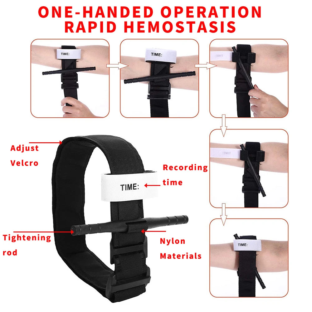 TacMed™ Tourniquet Carrier – MOLLE-Compatible CAT Tourniquet Holster