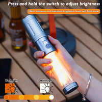 Thumbnail for FieldLux™ Telescopic Camp Lantern - 8000mAh Power Bank & Tripod Light