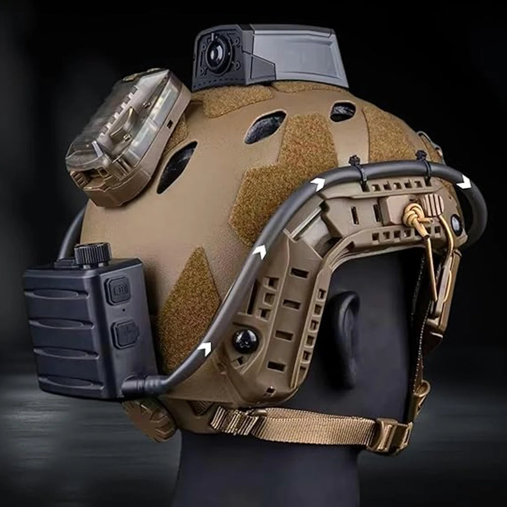 BattleGear™ - Tactical Goggle Defogger - Adjustable Anti-Fog Fan System