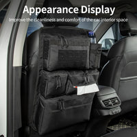 Thumbnail for BattleGear™ Tactical Rear Seat Organizer - Hanging Vehicle Storage Bag