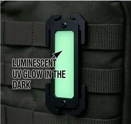 BattleGear™ Glow Marker Tag MOLLE gear ID light panel