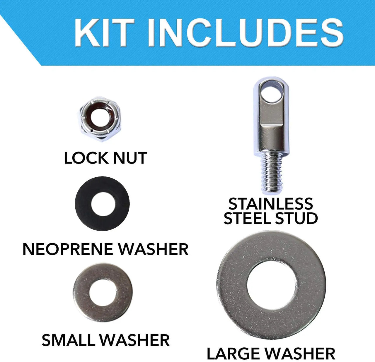 BattleGear™ – 50 Cal Ammo Box Can Steel Gun Lock Hardware Kit