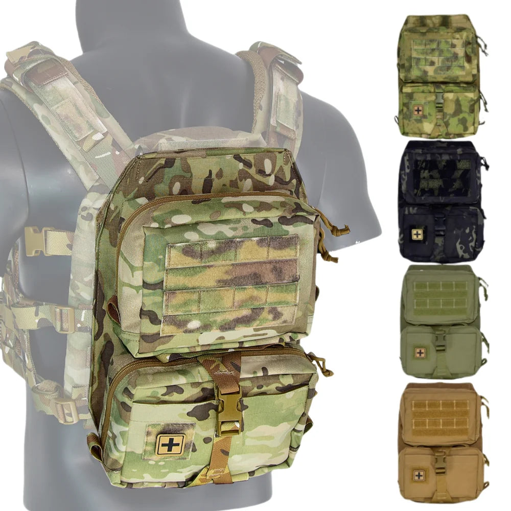 BackFlex™ Quick-Release Molle Plate Carrier Backpack